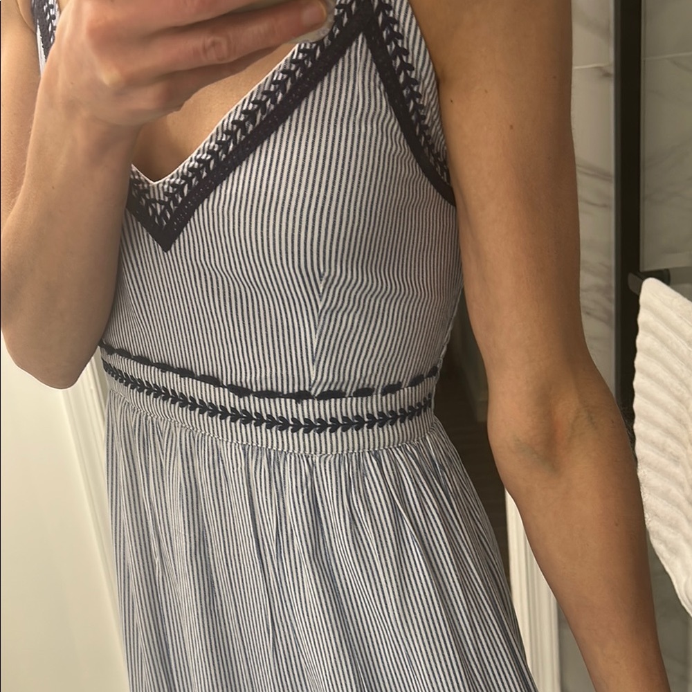 Stripe Maxi Dress